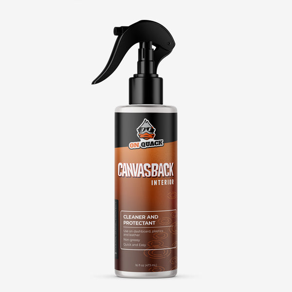 On Quack Canvasback Interior Cleaner and Protectant